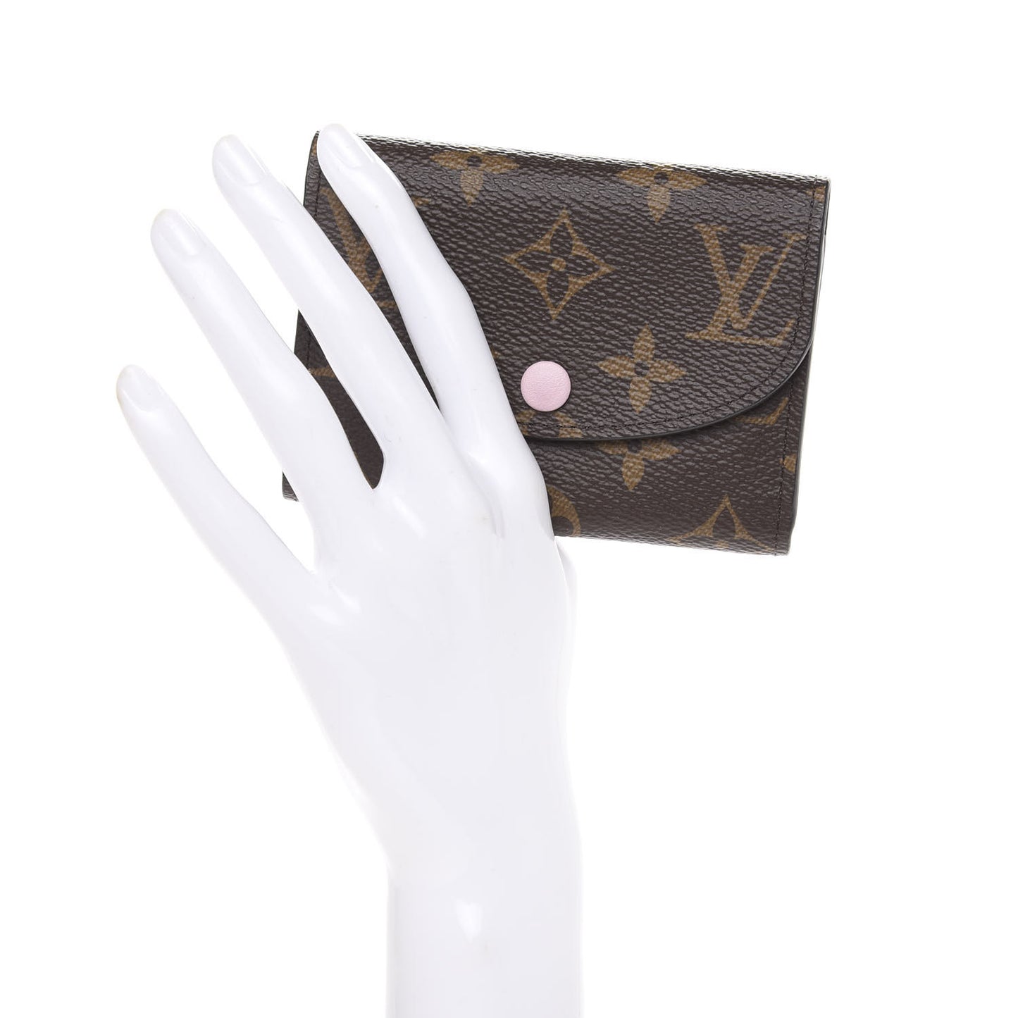 Monogram Rosalie Coin Purse Rose Ballerine