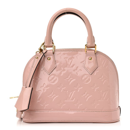Louis Vuitton Vernis Alma BB Rose Ballerine 1 of 9