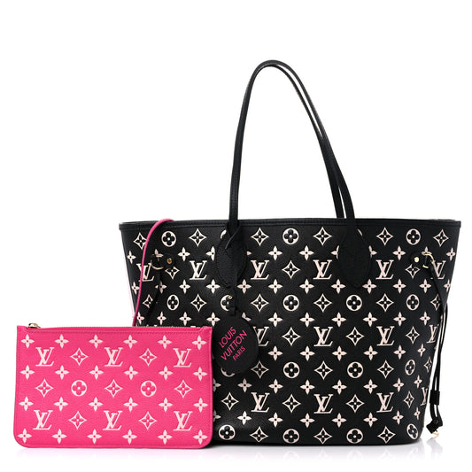 Empreinte Spring In The City Neverfull MM Black White Pink