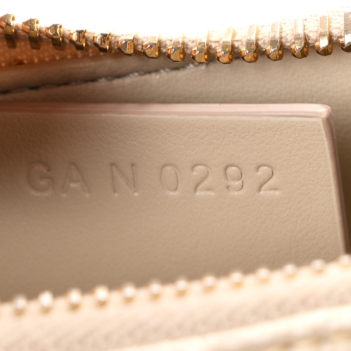 Coated Canvas Logo 4G Embossed Small Moon Cut Out Shoulder Bag Natural Beige