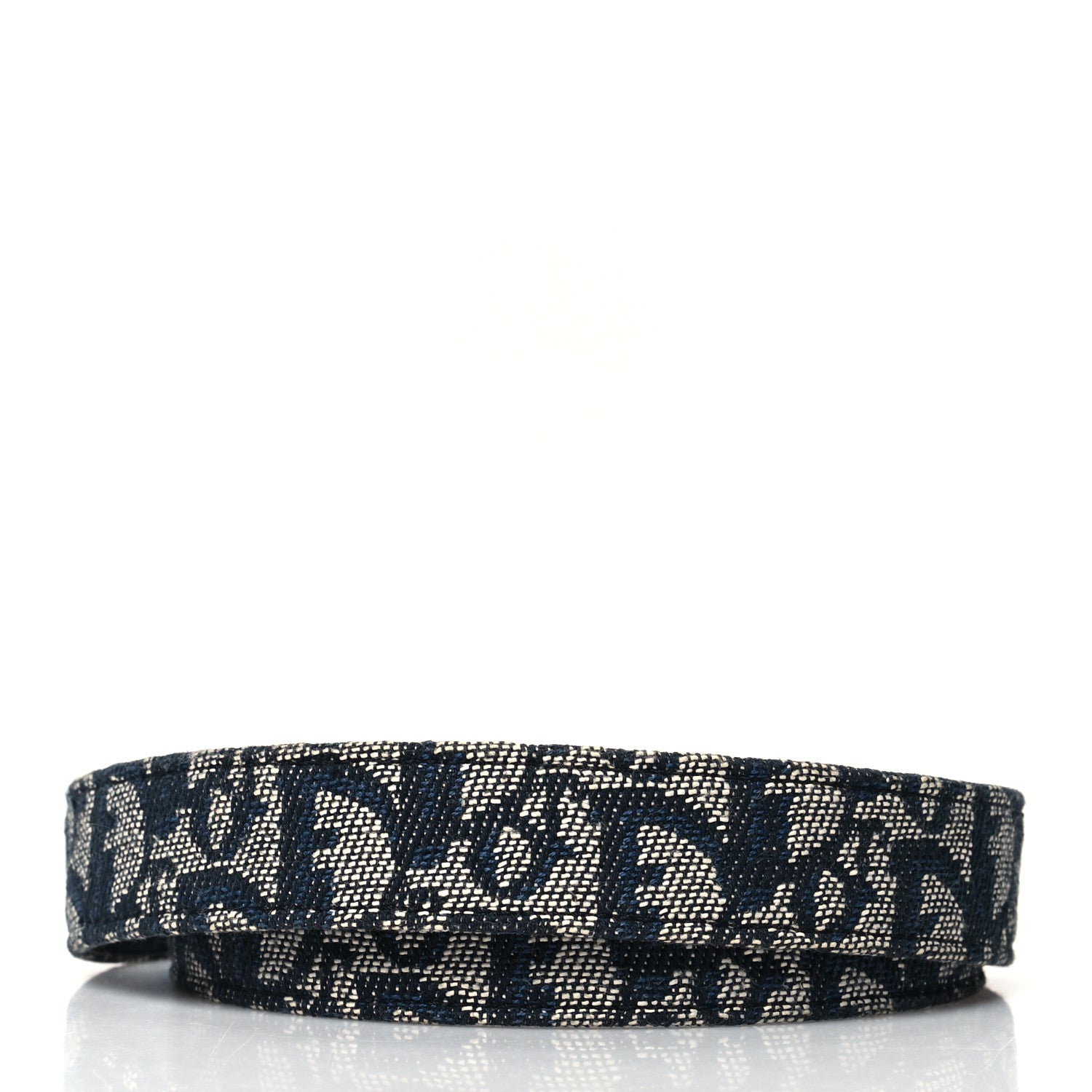 Christian Dior Monogram CD Belt 80 Blue 2 of 4