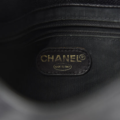 Chanel Caviar CC Shoulder Bag Black 8 of 10