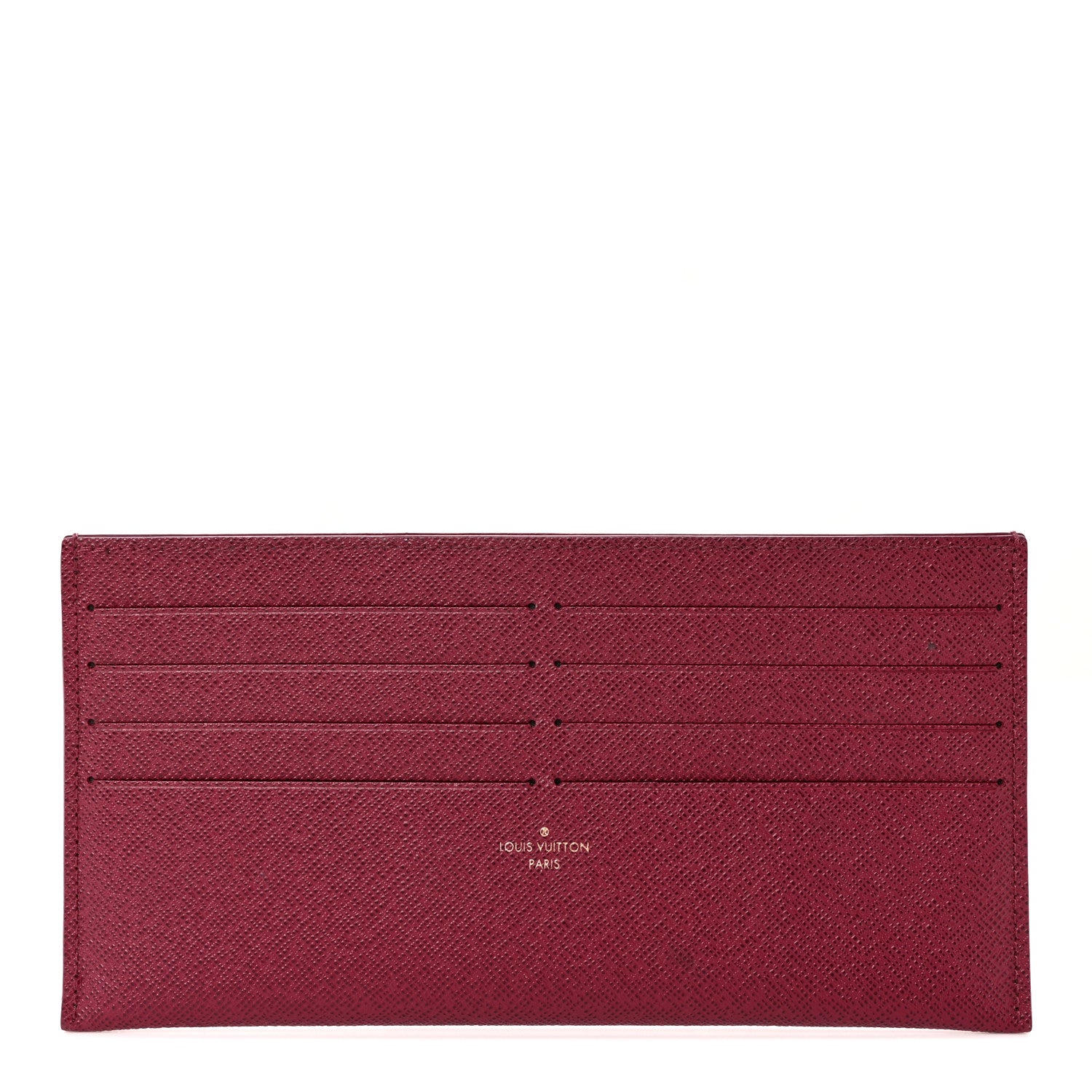 Louis Vuitton Calfskin Felicie Card Holder Insert Fuchsia 1 of 6