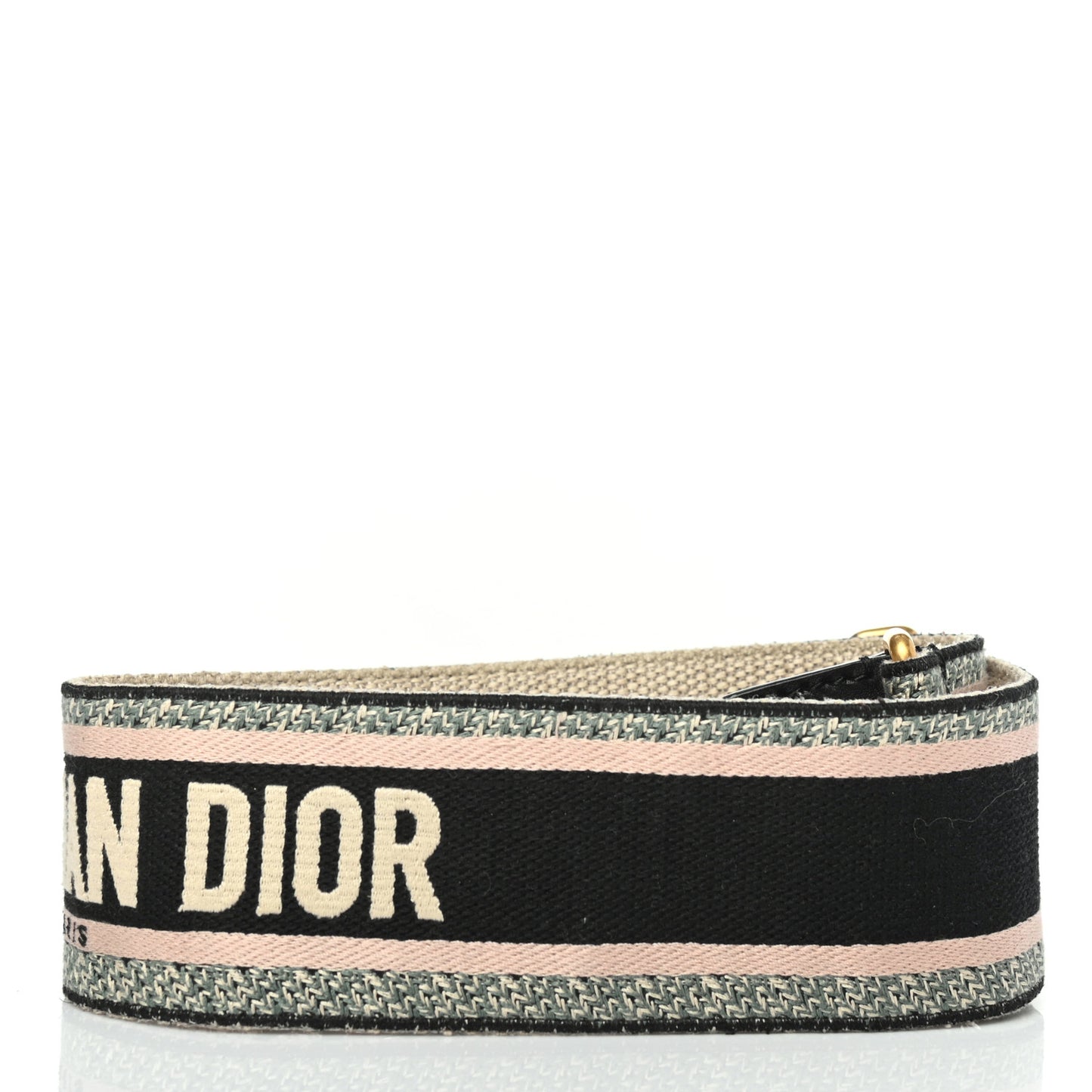 Canvas Embroidered Shoulder Strap Rose Multicolor