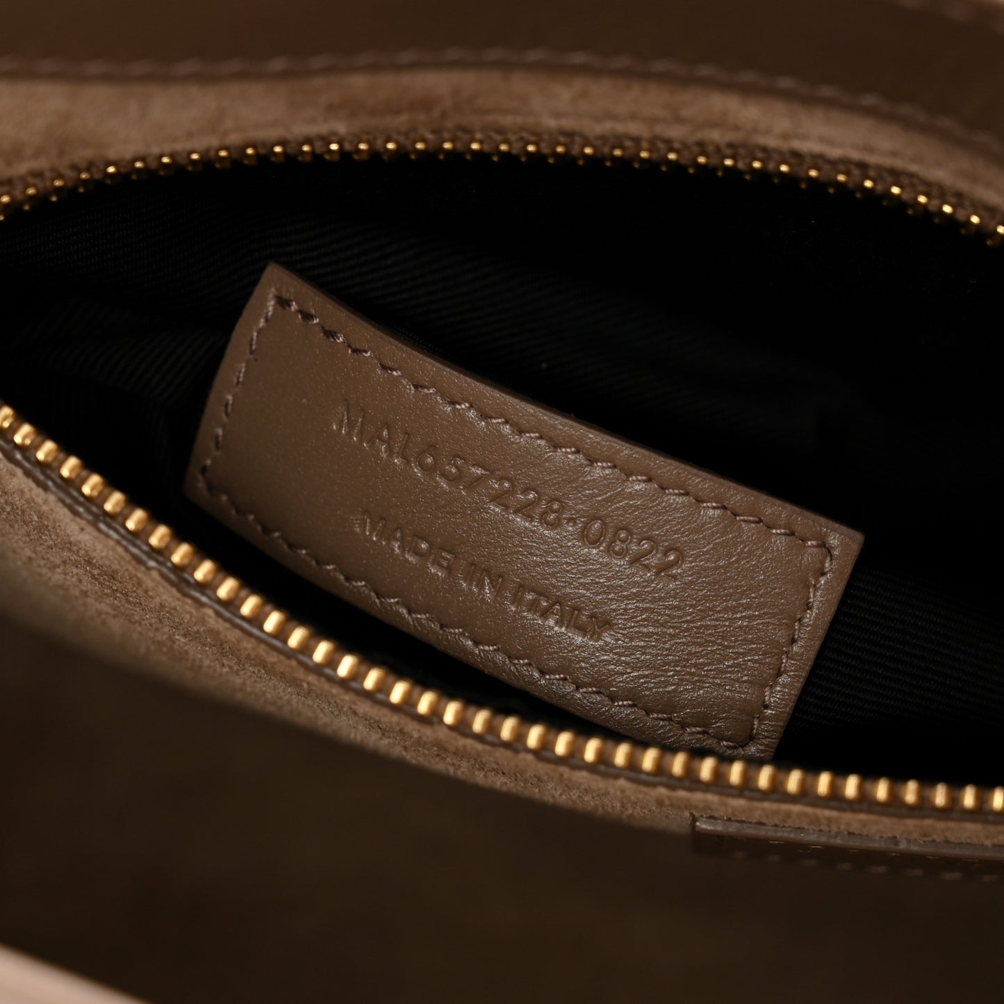 Smooth Calfskin Le 5 A 7 Hobo Taupe