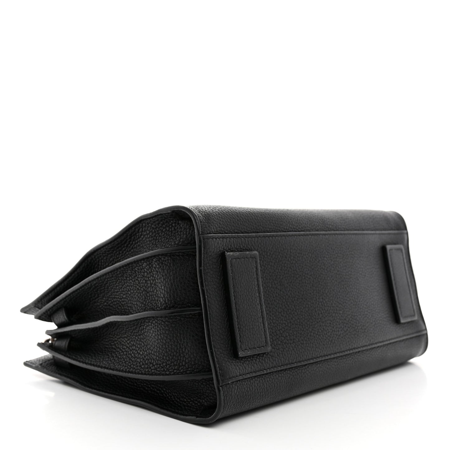 Grained Calfskin Baby Sac De Jour Souple Black