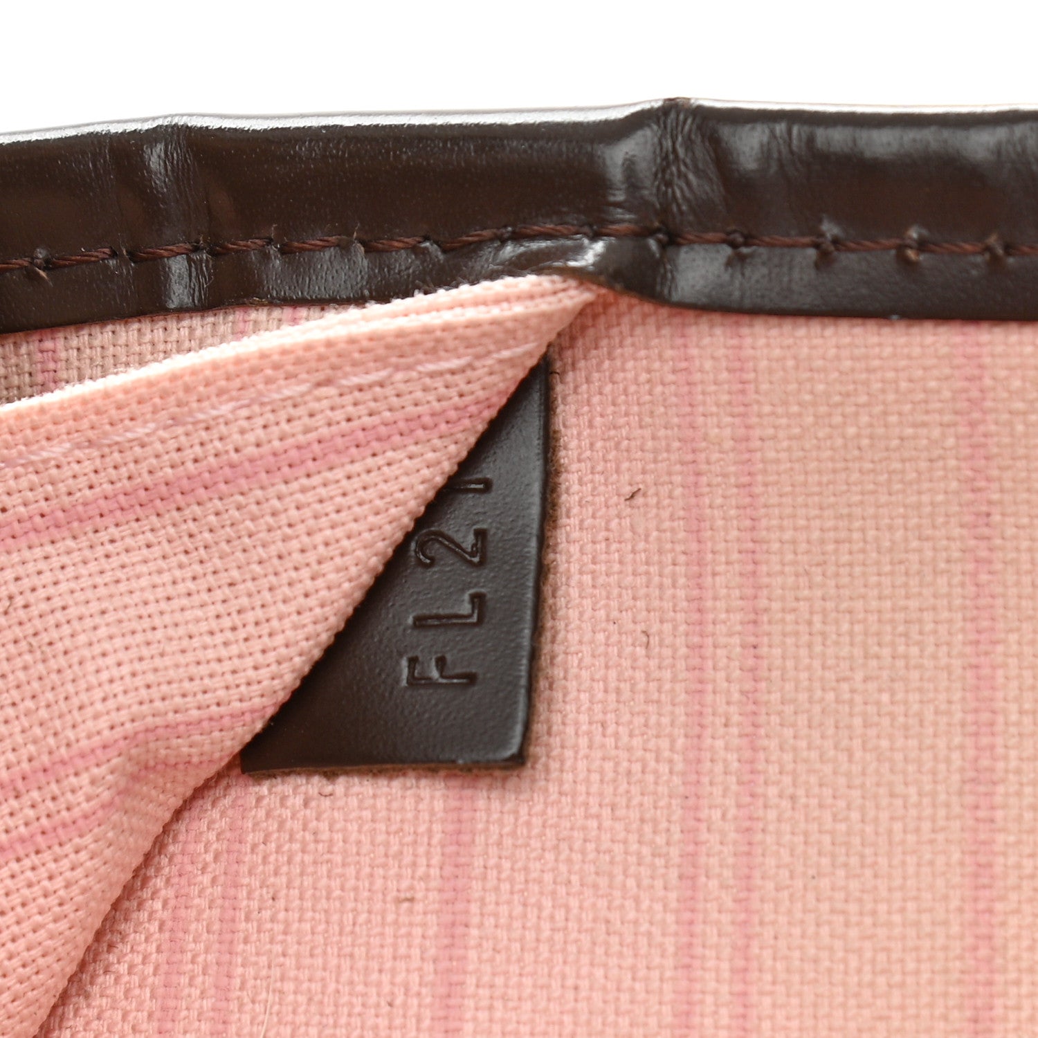 Louis Vuitton Damier Ebene Neo Neverfull MM Rose Ballerine 7 of 15