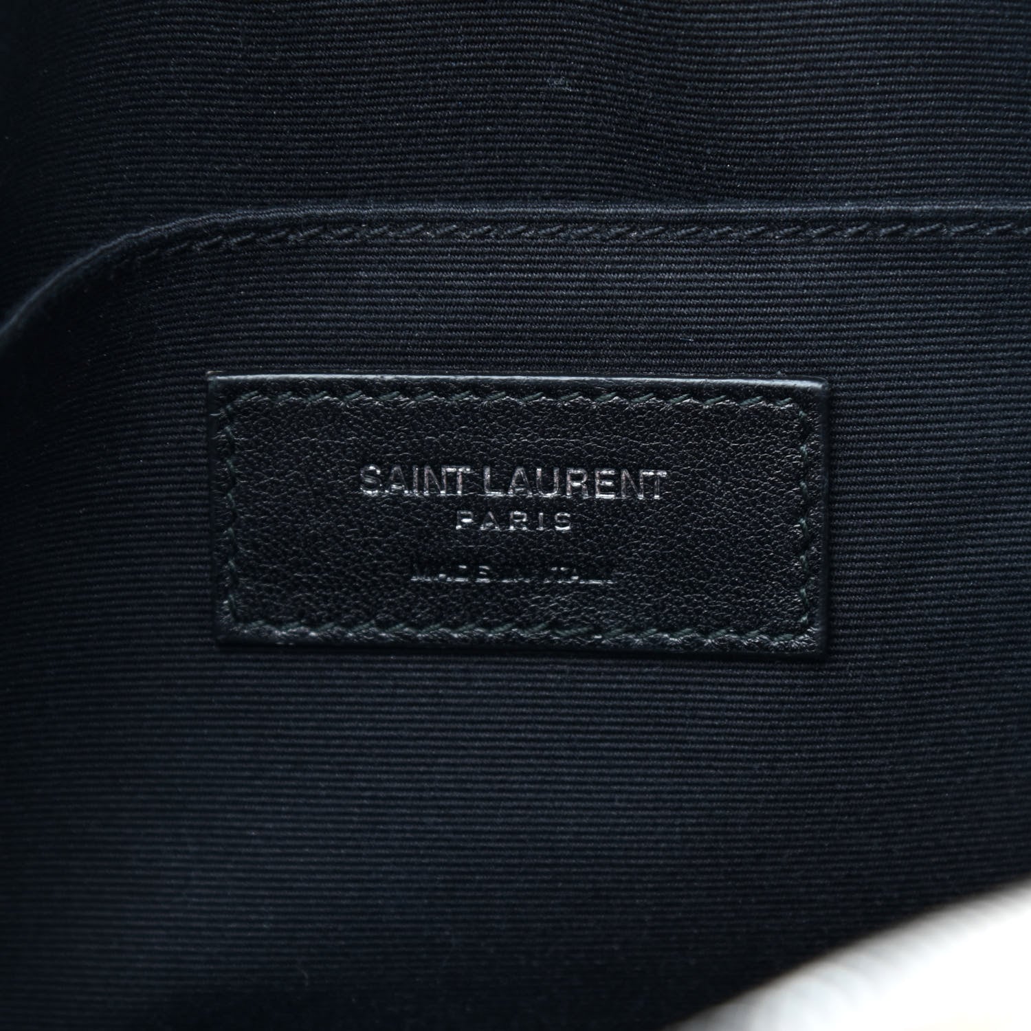 Saint Laurent Lambskin Monogram Small Lou Camera Bag Dark Beige 6 of 11