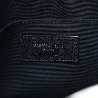 Saint Laurent Lambskin Monogram Small Lou Camera Bag Dark Beige 6 of 11