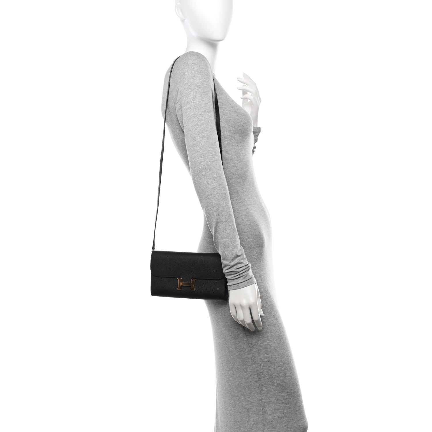 Hermes Epsom Constance Wallet To Go Black 2 of 12