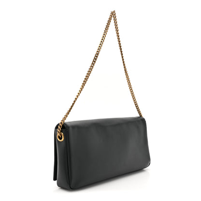 Saint Laurent Lambskin Monogram Tassel Kate 99 Dark Leaf 3 of 17