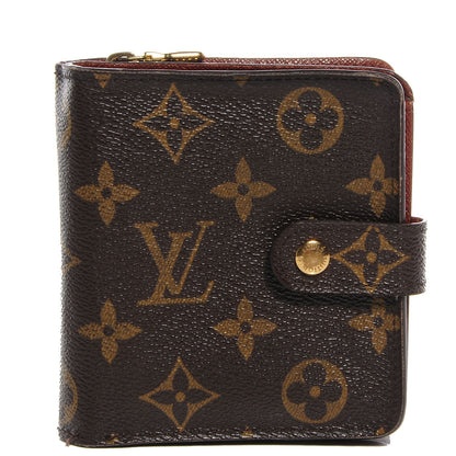 Louis Vuitton Monogram Compact Zippe Zipped Wallet 1 of 7