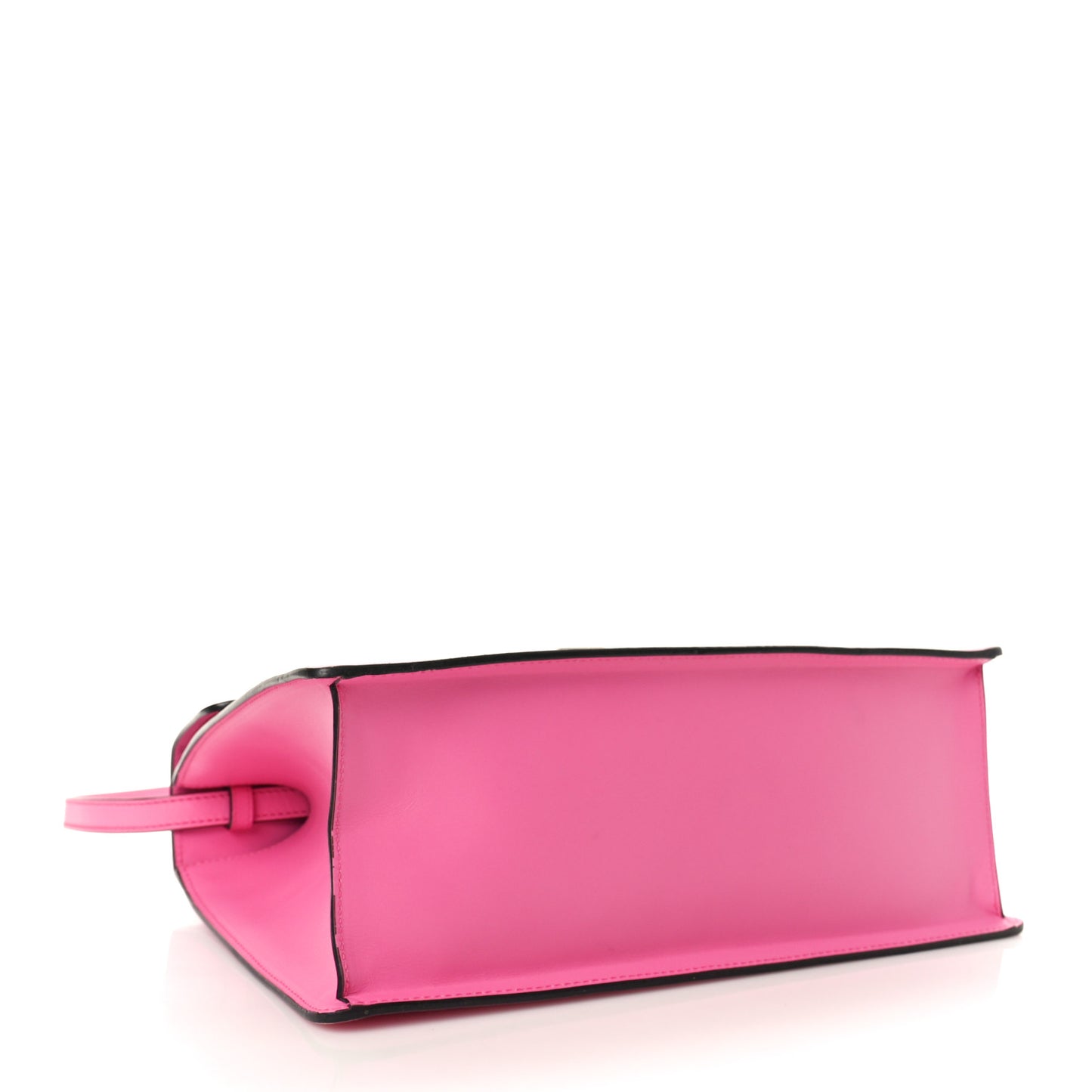 Vitello Fontanella Web Medium Sylvie Top Handle Bag Pink Tropical Flower