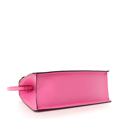 Gucci Vitello Fontanella Web Medium Sylvie Top Handle Bag Pink Tropical Flower 4 of 11