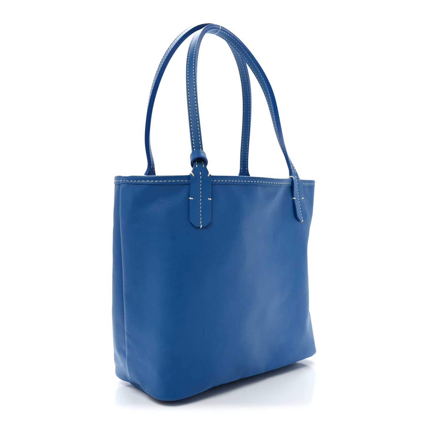 Goyardine Sunflower Reversible Mini Anjou Sky Blue