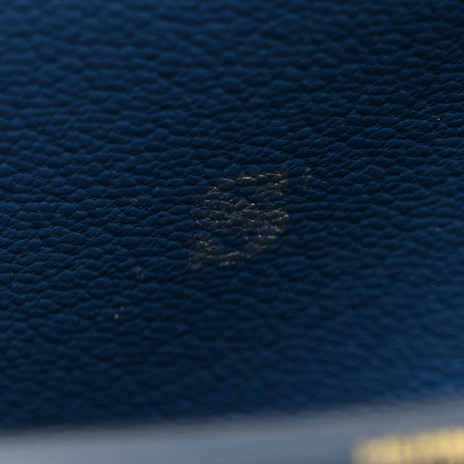 Hermes Ostrich Bearn Wallet Bleu Indigo 8 of 9