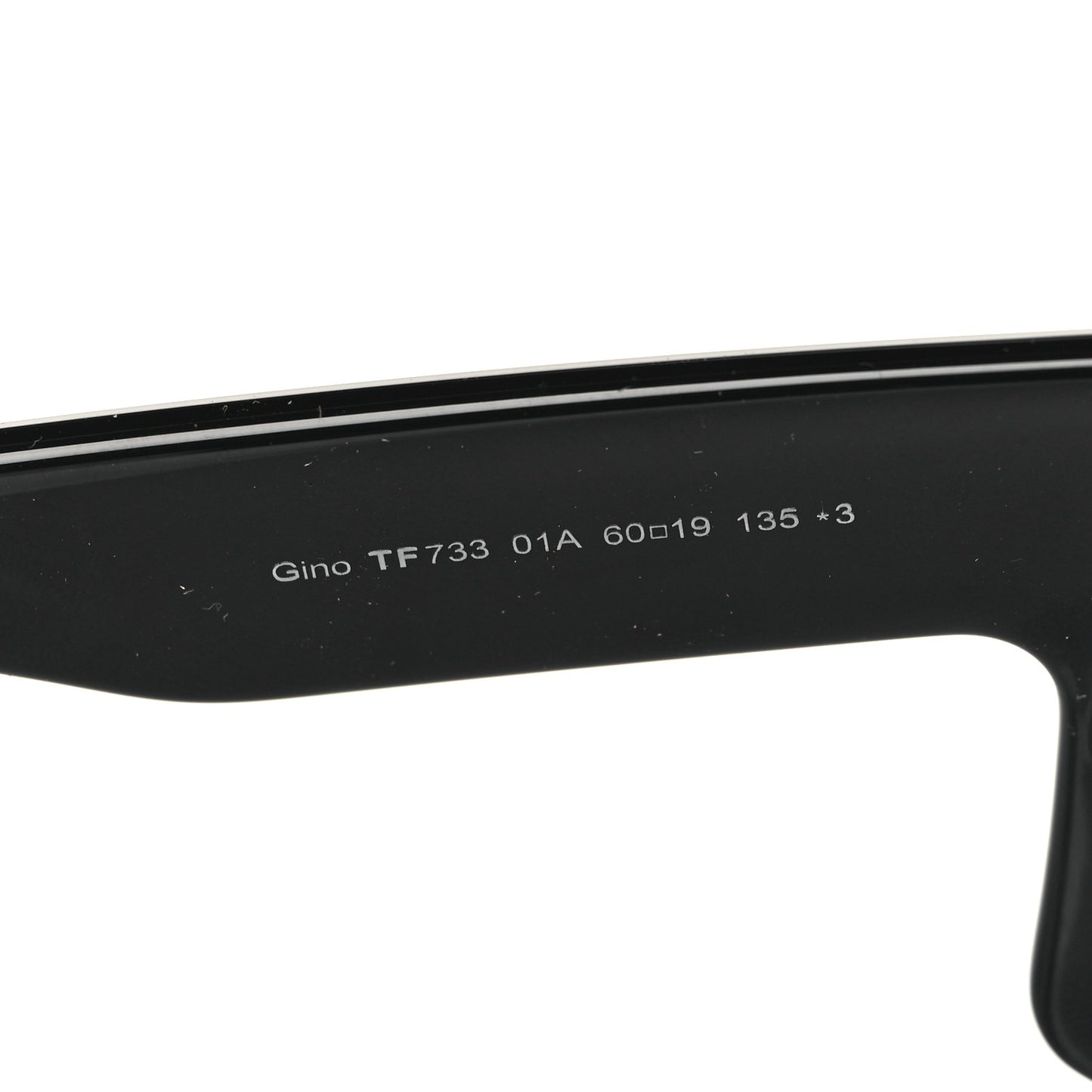 Square Gino Sunglasses TF733 Black