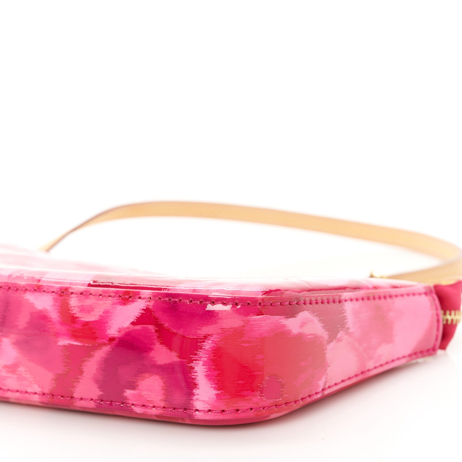 Louis Vuitton Vernis Ikat Pochette Accessories NM Rose Indien 10 of 10