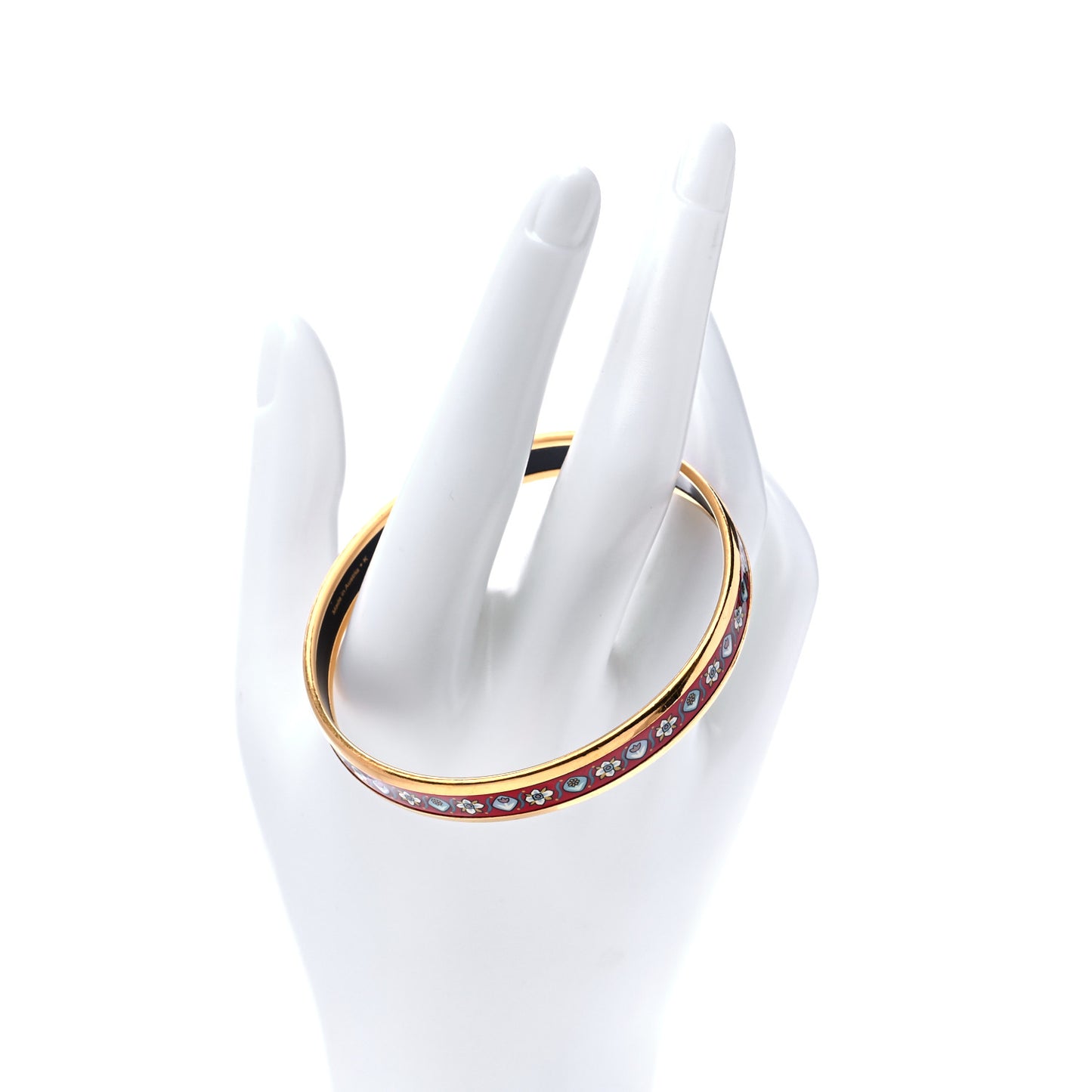 Enamel Printed Narrow Bracelet 62
