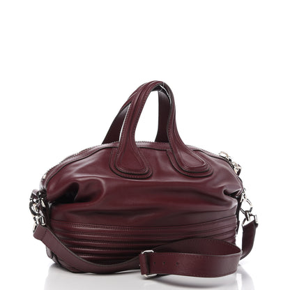 Givenchy Calfskin Small Biker Nightingale Oxblood 3 of 10