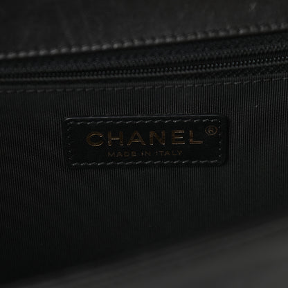 Chanel Lambskin Quilted New Medium Boy Flap Black 6 of 11