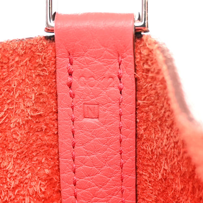 Hermes Taurillon Clemence Picotin Lock 18 PM Bougainvillea 7 of 10