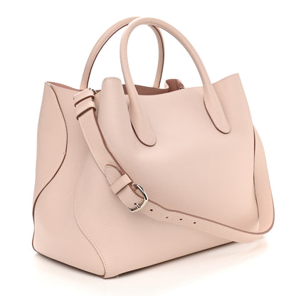 Christian Dior Supple Grained Calfskin Large Open Bar Tote Rose Poudre 3 of 12