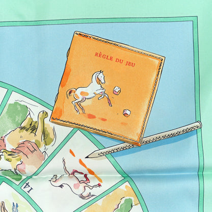 Hermes Silk Le Jeu des Petits Bonheur Scarf 90 4 of 4