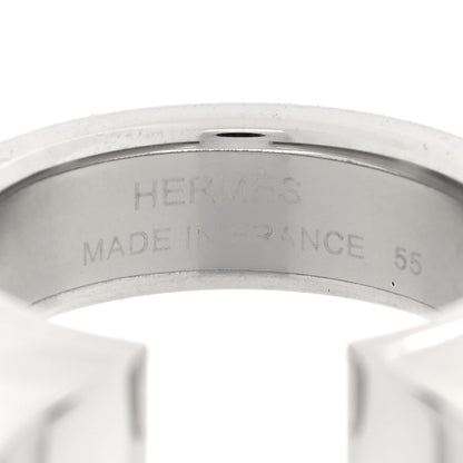 Hermes Madame Calfskin Athena Ring 55 89 Black 4 of 5