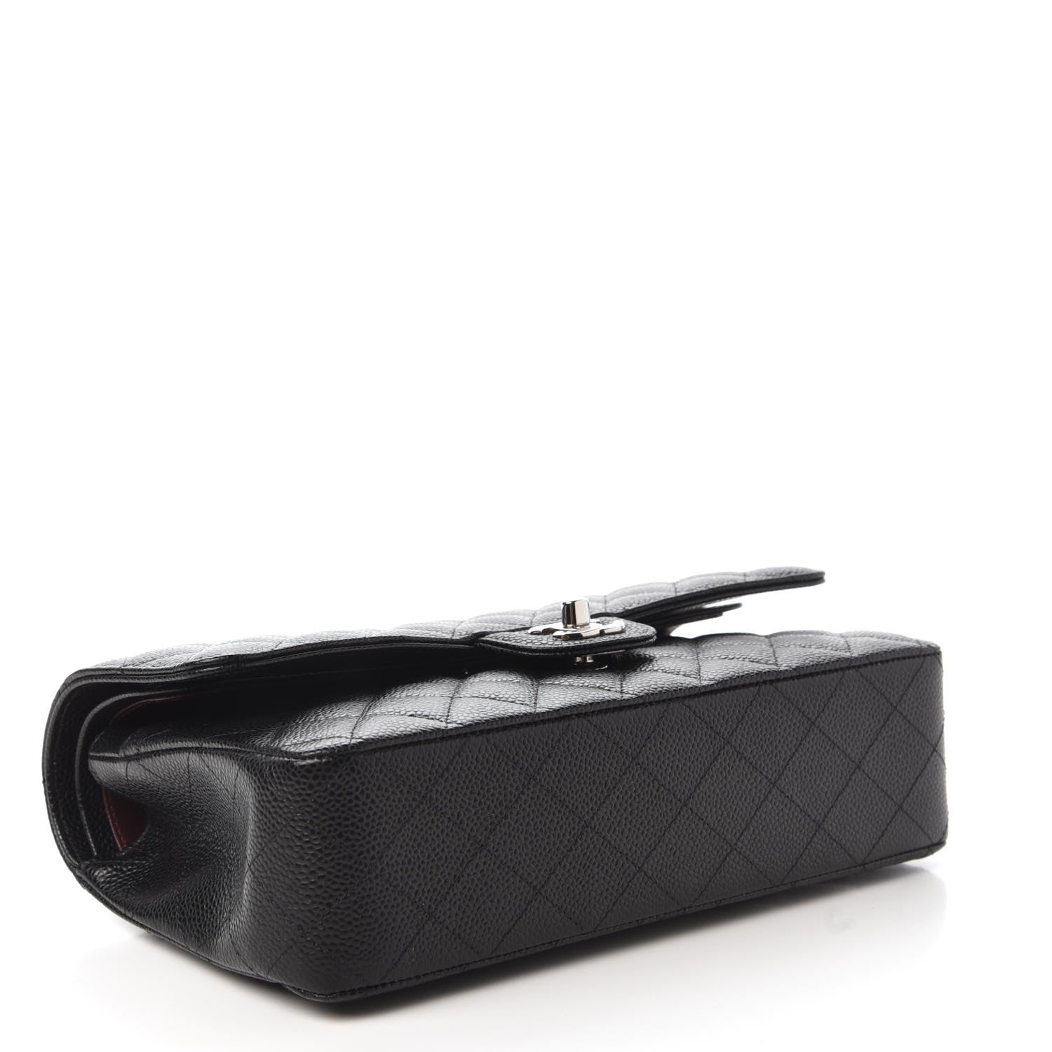 Chanel Caviar Quilted Medium Double Flap Black 4 of 11