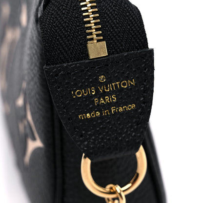 Louis Vuitton Empreinte Monogram Giant Mini Pochette Accessories Black 6 of 8