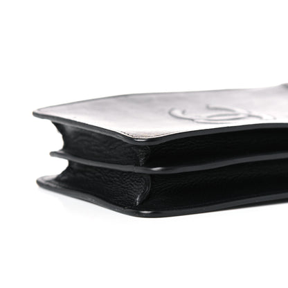 Chanel Calfskin CC Phone Holder Crossbody Black 9 of 11