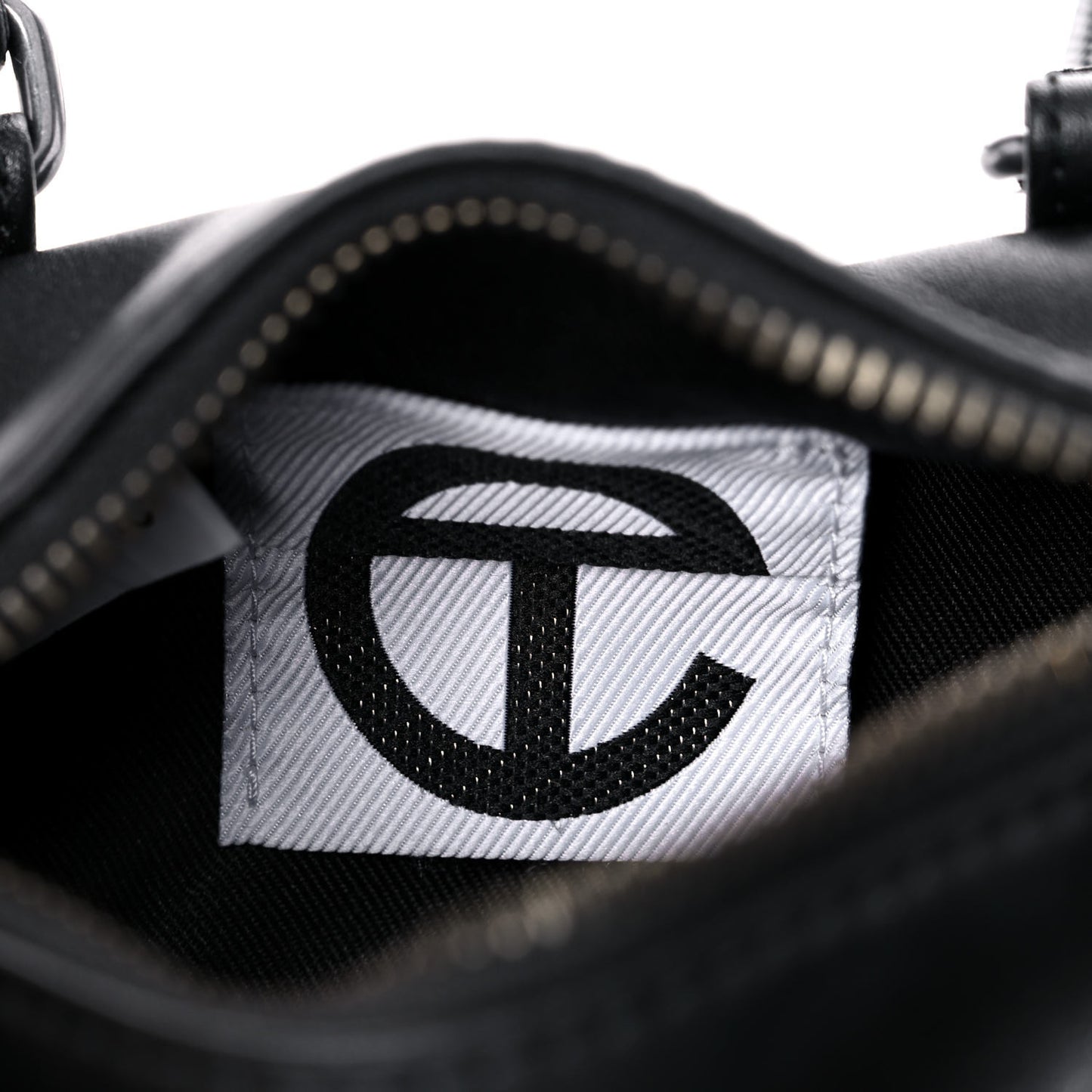 Vegan Leather Small Duffle Black