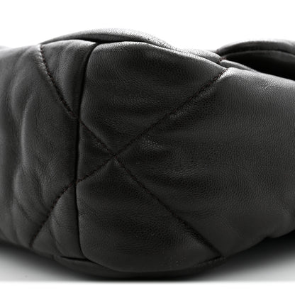 Chanel Lambskin Quilted Medium Chanel 19 Flap Dark Brown 10 of 11