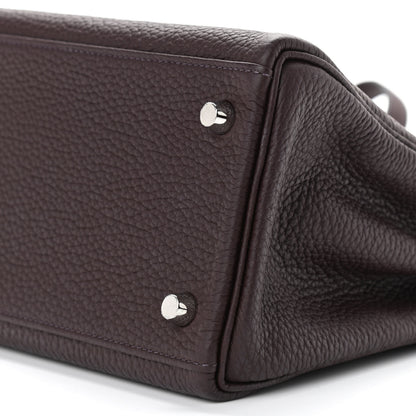 Hermes Taurillon Clemence Kelly Retourne 28 Rouge Sellier 9 of 10