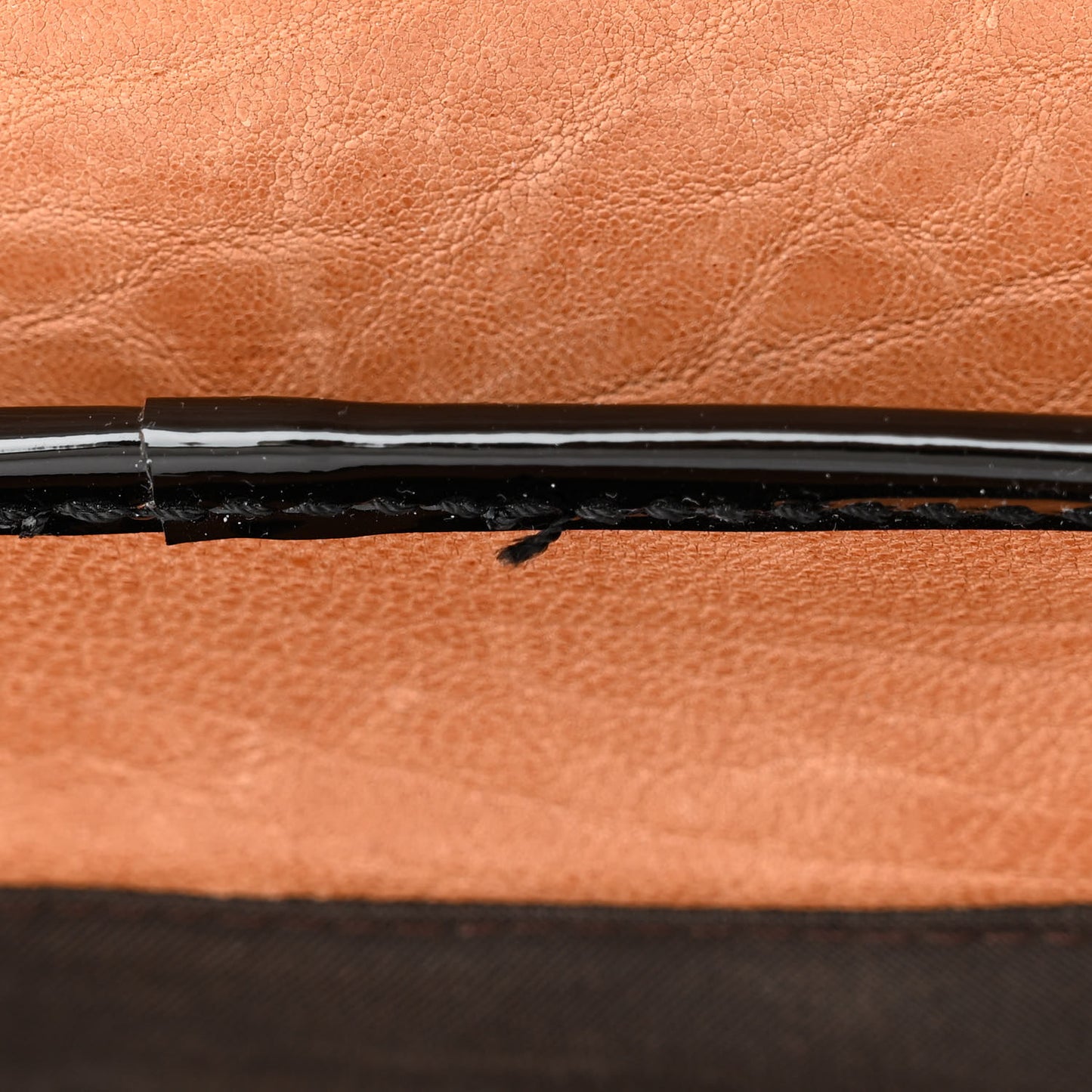 Nappa Patent B Bag Osso Black