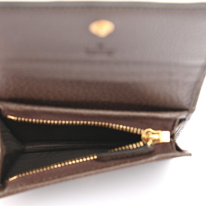 Gucci GG Supreme Monogram Web Ophidia Card Case Beige New Acero 5 of 8