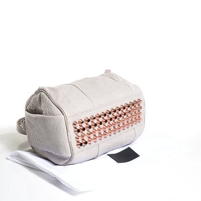 Alexander Wang Pebbled Lambskin Rockie Lilac Rose Gold Hardware 4 of 9