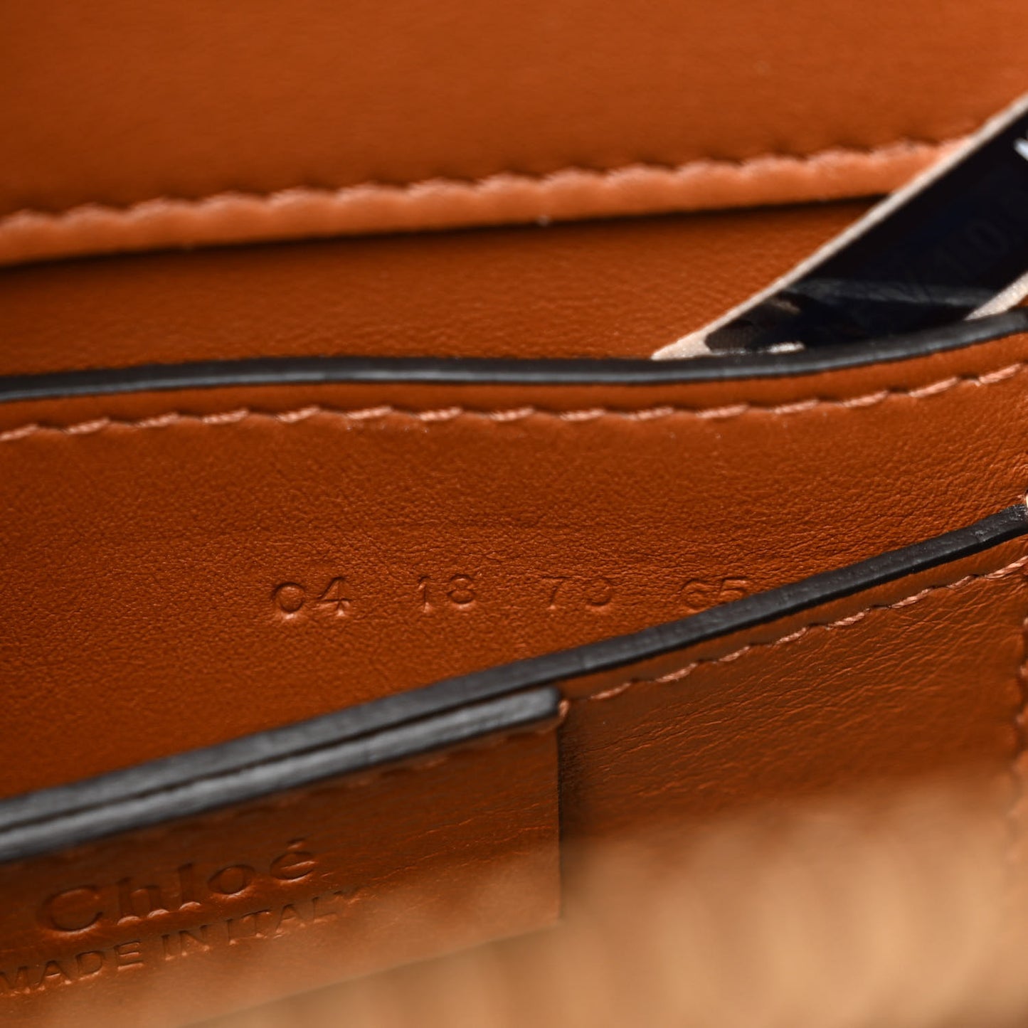 Patent Small Roy Bag Caramel