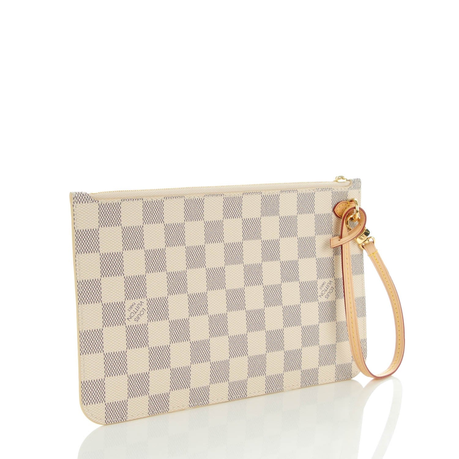 Louis Vuitton Damier Azur Neverfull MM GM Pochette 3 of 7