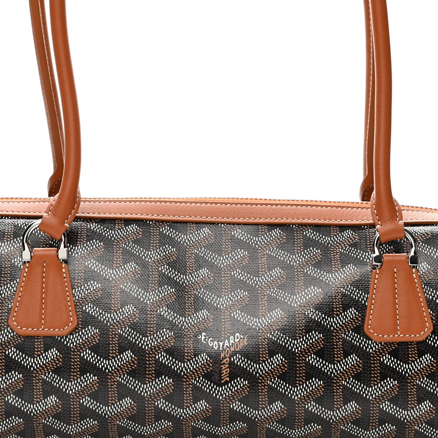 Goyardine Bonbonnière Bag Black Gold