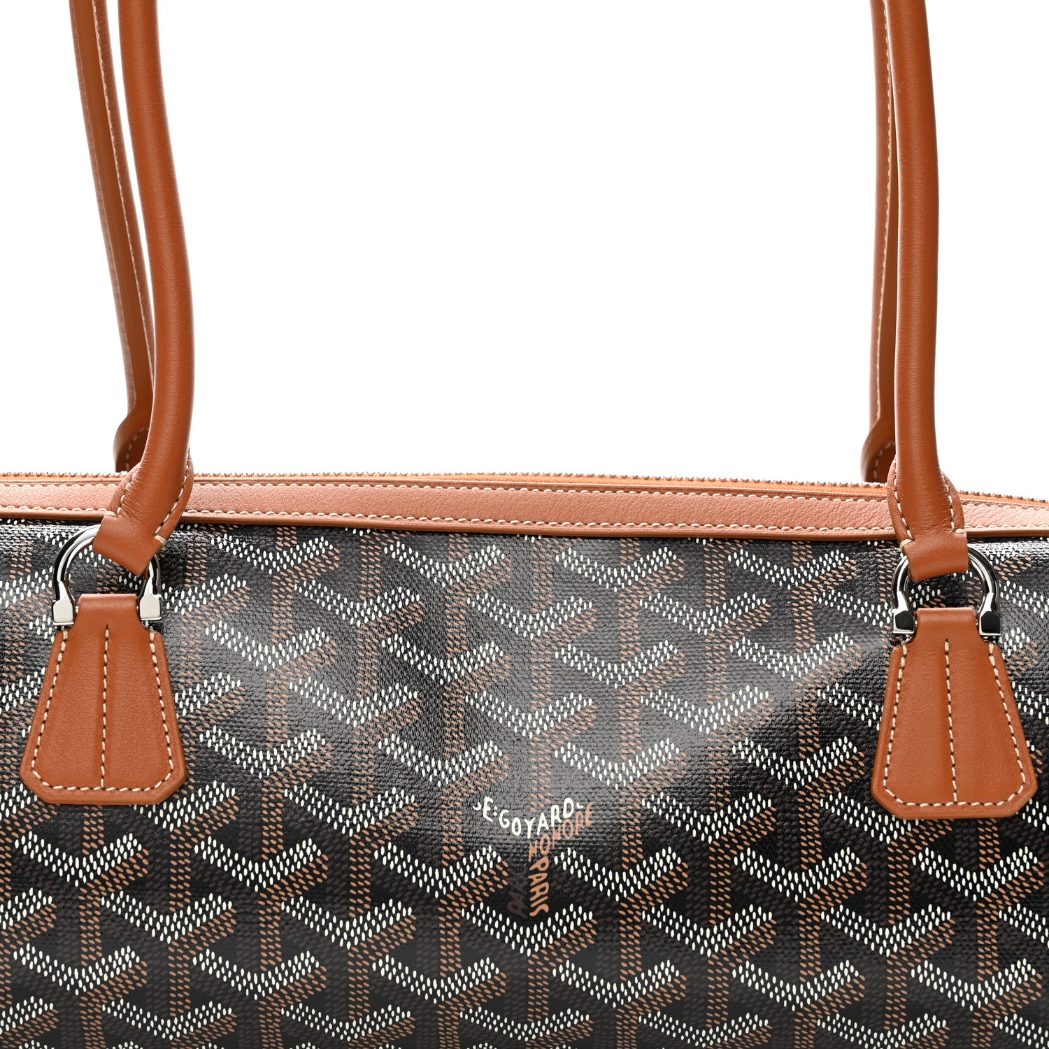 Goyard Goyardine Bonbonnière Bag Black Gold 8 of 10