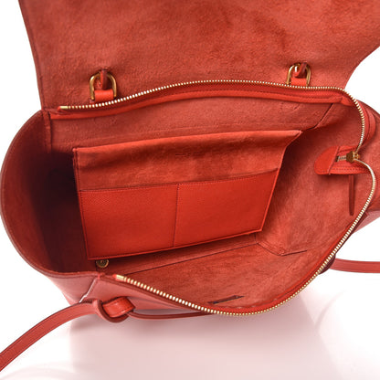 Celine Grained Calfskin Mini Belt Bag Poppy 6 of 9