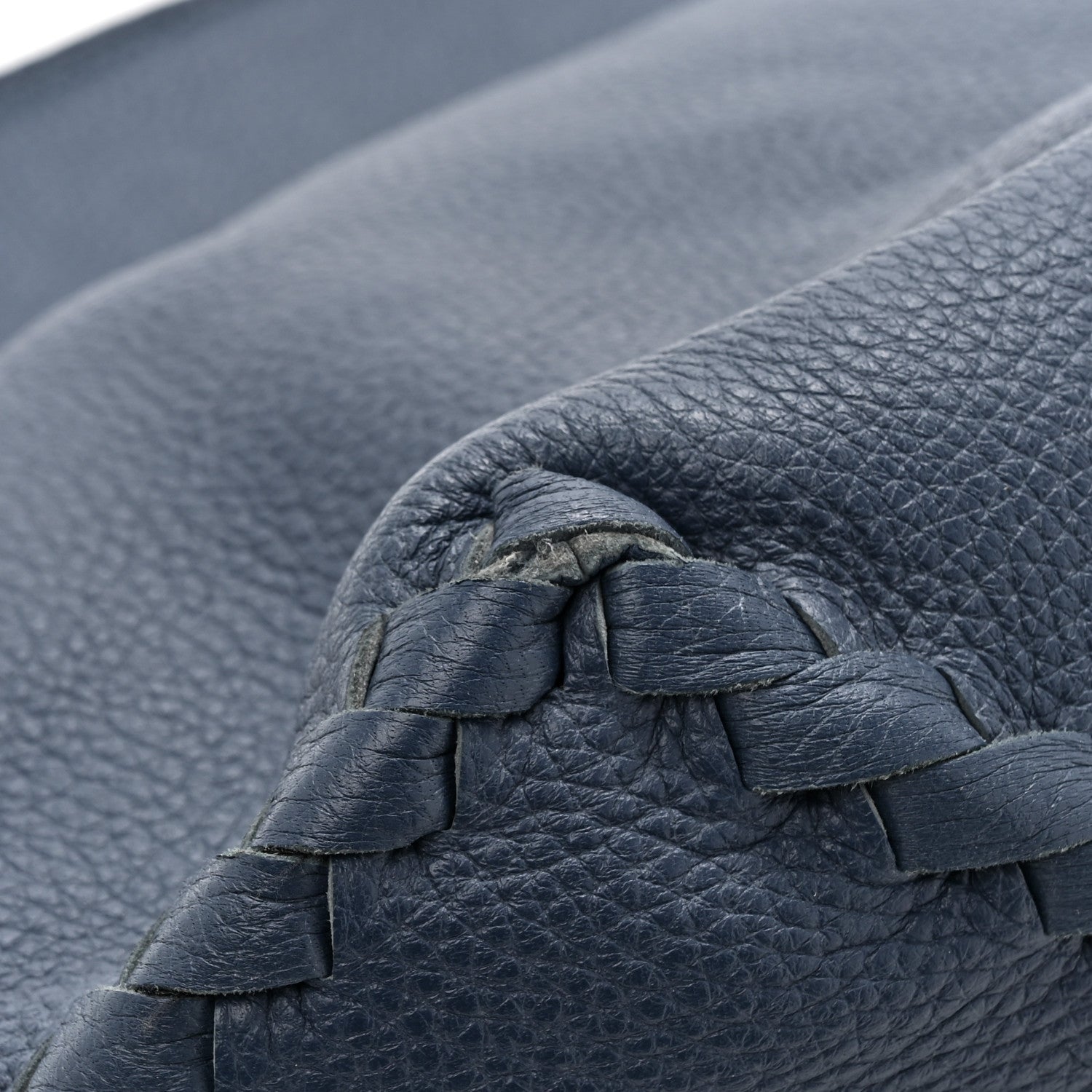 Bottega Veneta Washed Cervo Deerskin Large Hobo Denim 11 of 12