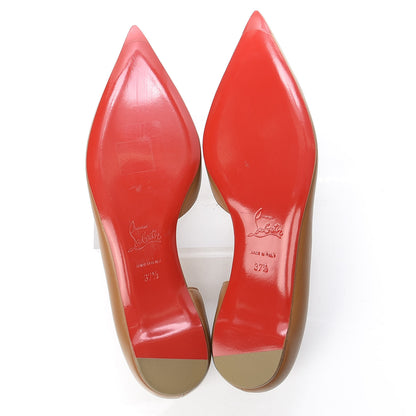 Christian Louboutin Nappa Iriza Flats 37.5 Caramel 5 of 8