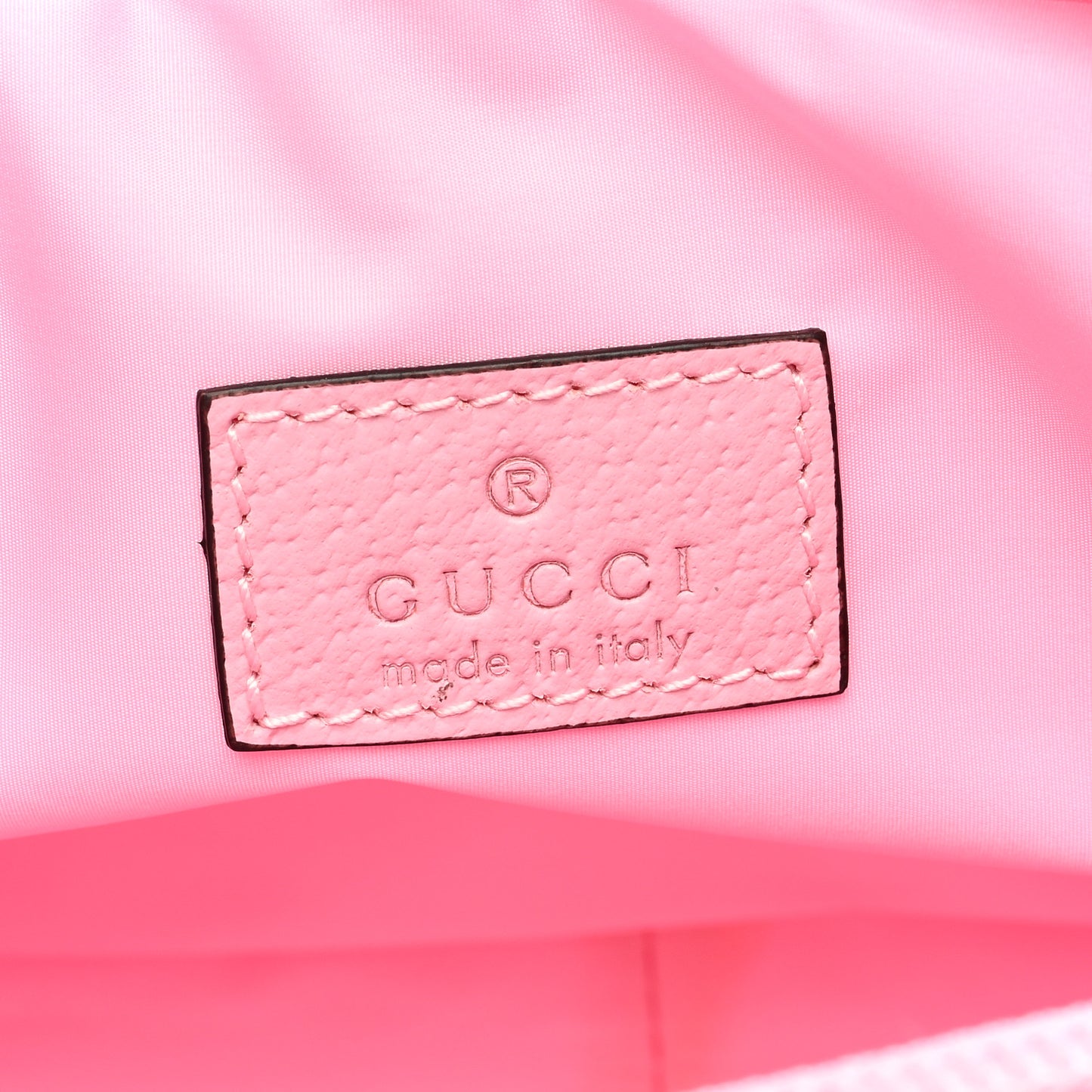 GG Crystal Monogram Mini Shoulder Bag Sugar Pink