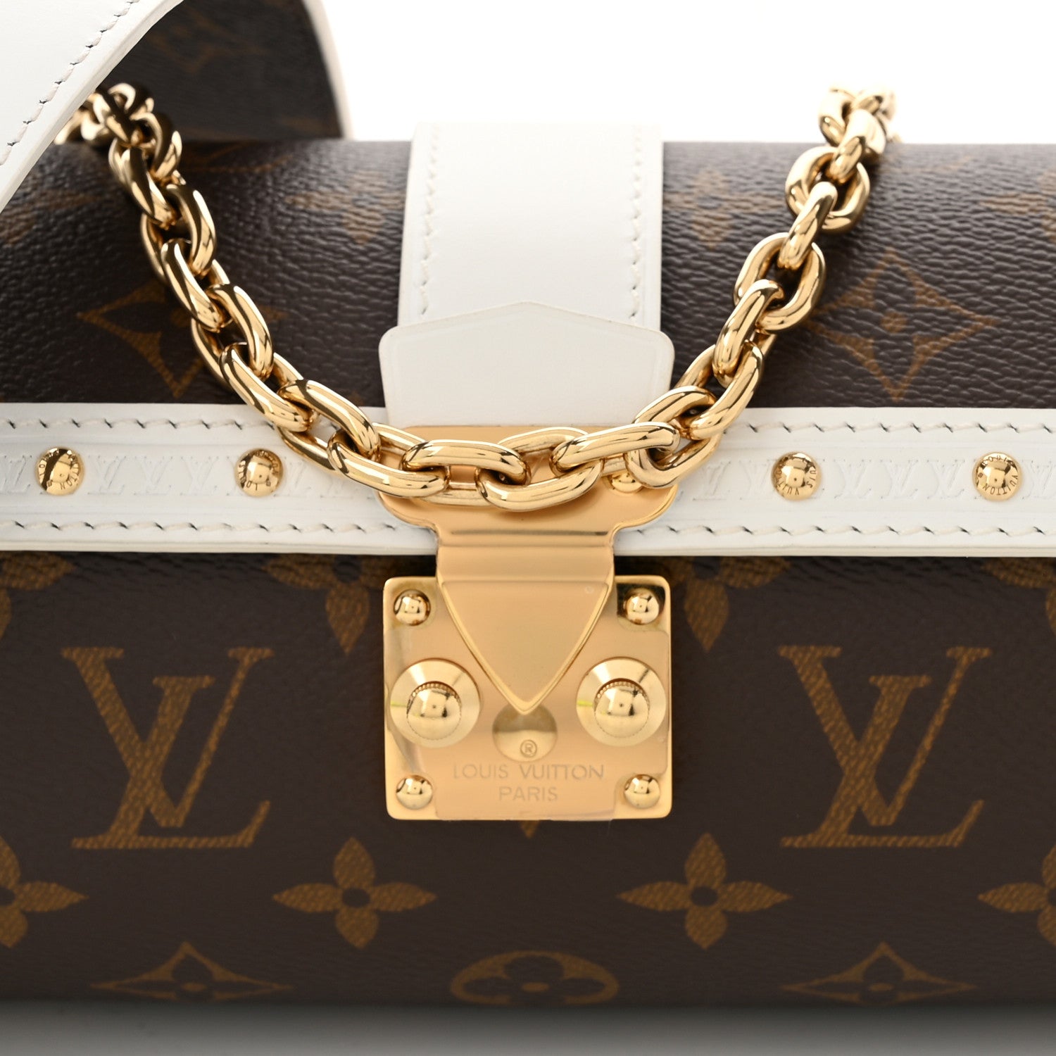 Louis Vuitton Monogram LV Match Papillon Trunk White 8 of 10