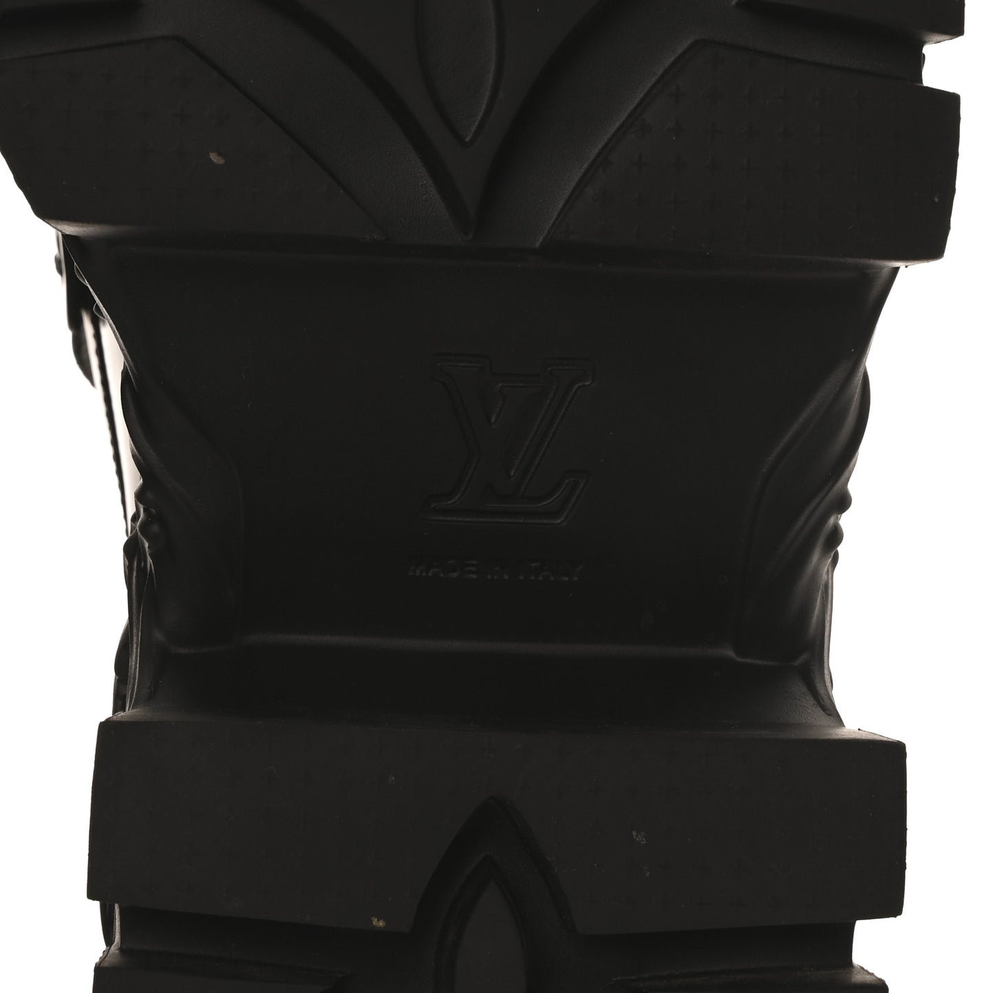 Calfskin Baroque Mens LV Loafers 9 Black