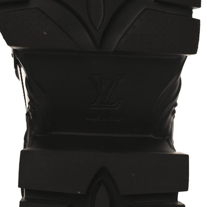 Louis Vuitton Calfskin Baroque Mens LV Loafers 9 Black 7 of 9