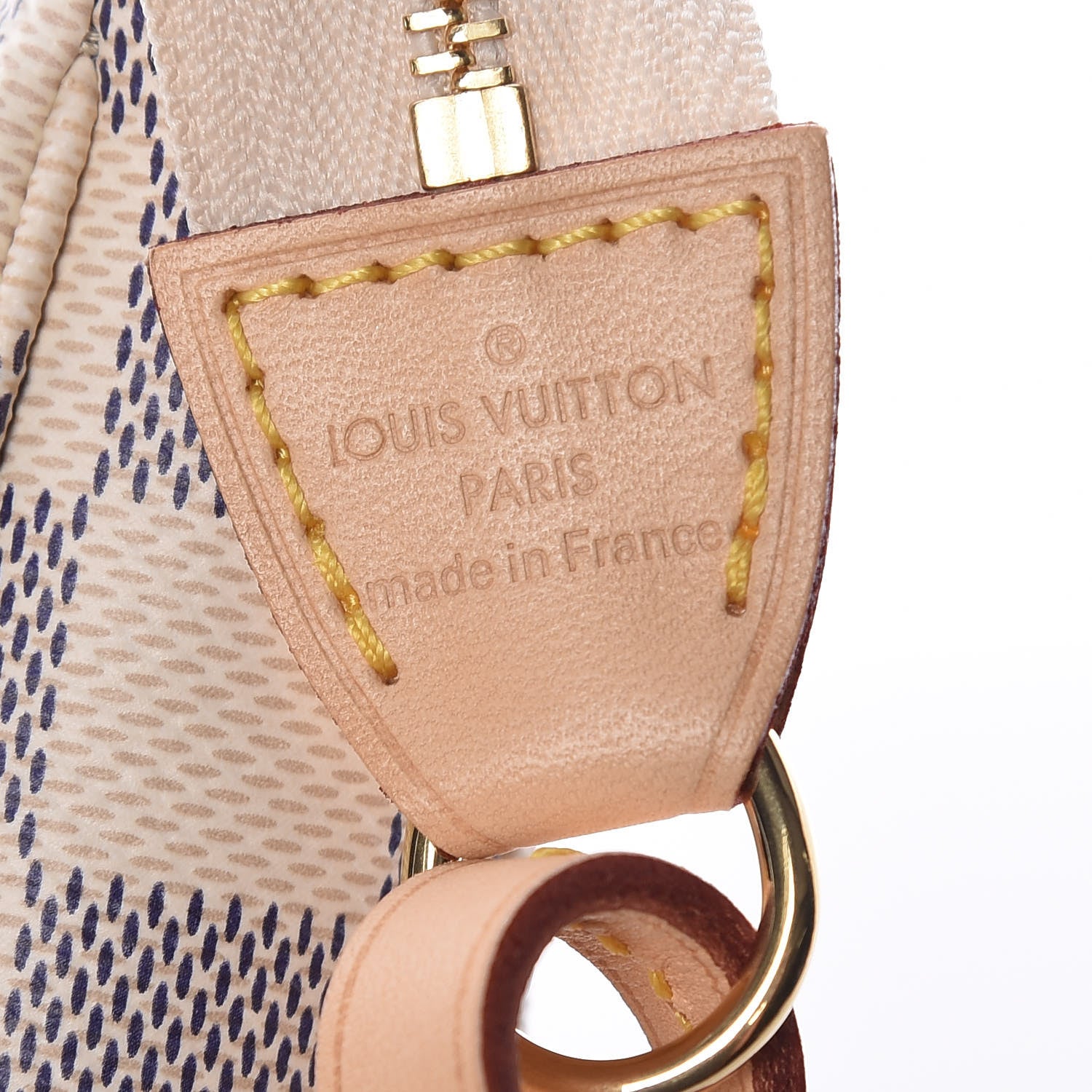 Louis Vuitton Damier Azur Pochette Accessories NM 6 of 10